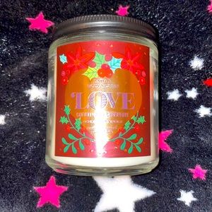 Bath & body works Love candle